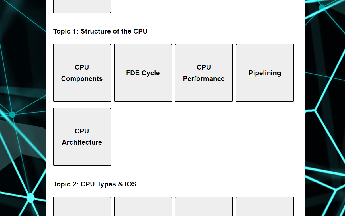 The desktop version of mrgoulding.co.uk