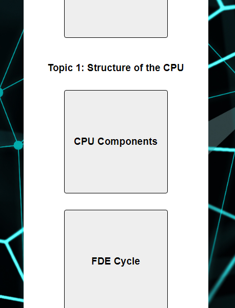 The mobile version of mrgoulding.co.uk
